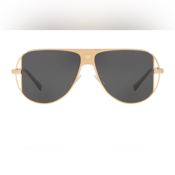 Versace Accessories Mens Versace Aviator Sunglasses Authentic